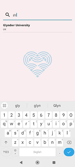screenshot of mobile phone